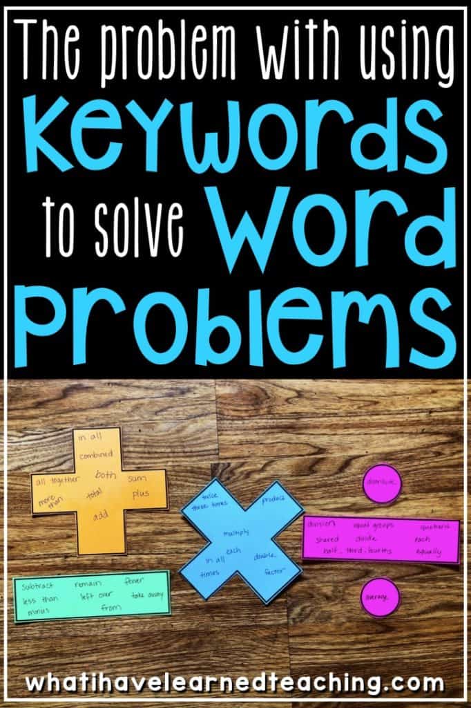 The Problem With Using Keywords To Solve Word Problems The problem with using keywords to solve word problems